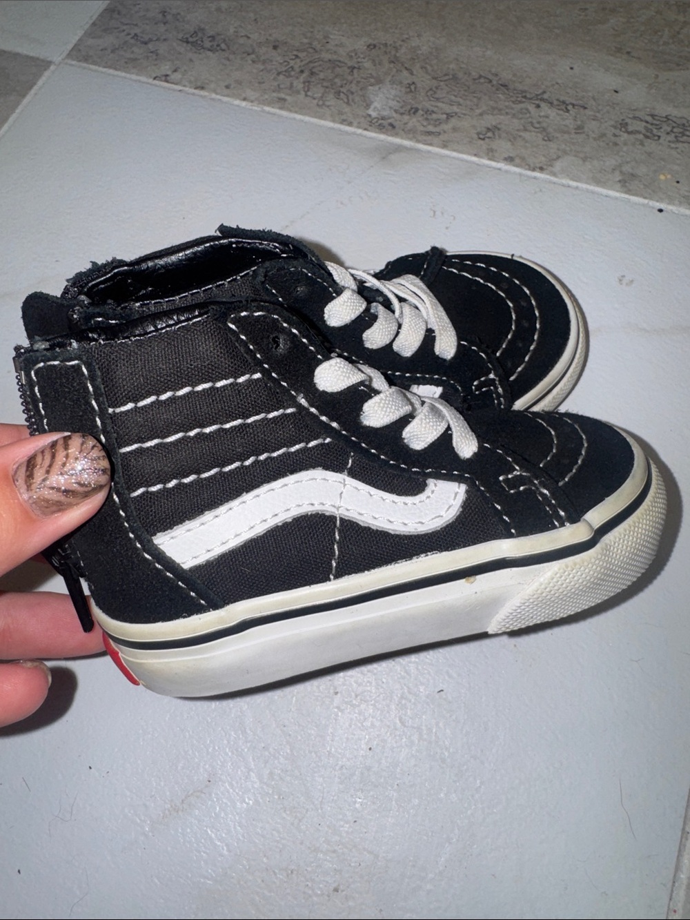 Vans Black and White High-Tops